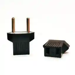 مبدل 2به2 معمولی 2prong power adapter converter