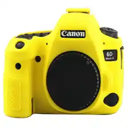 کاور دوربین ژله ای زرد مشابه اصلی Cover Canon 6d II