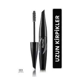 ریمل حجم دهنده فلورمار (BLACK) - ریمل مژه اسپایدر - 001 دیپ مشکی - 8690604110643