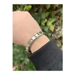 دستبند انعطاف پذیر طلسم ایتالیایی استیل اکسسوری Kaeria