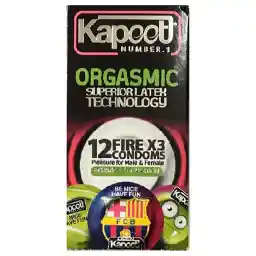 کاندوم تحریک کننده مدل Orgasmic کاپوت بسته 12 عددی