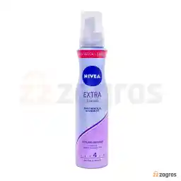 موس حالت دهنده و حجم دهنده مو نیوآ مدل Extra Strong حاوی ویتامین B3 و پانتنول 150 میل