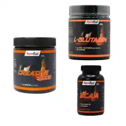 مکمل کراتین آپوویتال و گلوتامین آپوویتال و قرص بی سی ای ای + ب6 آپوویتال