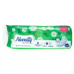 نوار بهداشتی پنبه ای ناولتی مدل Classic بسیار ضخیم سایز 2 بزرگ مخصوص روز بسته ده عددی