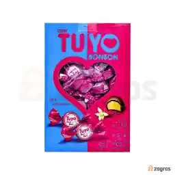 شکلات Doriva سری Tuyo BonBon با مغز توت فرنگی 2 کیلوگرم