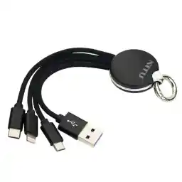 کابل 3 کاره Lightning/ micro-USB/ Type-C نیتو مدل NT-UC91