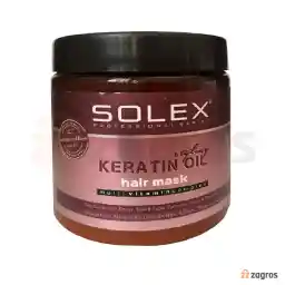 ماسك للشعر من سوليكس يحتوي على زيت الكيراتين 500 مل