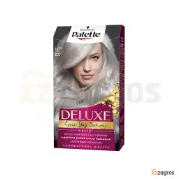 کیت رنگ مو نقره ای یخی پلت Deluxe مدل Kalici شماره U71