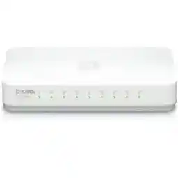 سوییچ 8 پورت گیگابیتی و دسکتاپ دی-لینک مدل DGS-1008A D-Link DGS-1008A 8-Port Gigabit Desktop Switch