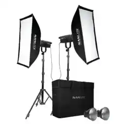 کیت ویدیو لایت نانلایت NANLITE FS-150 2KIT WITH LIGHT STAND