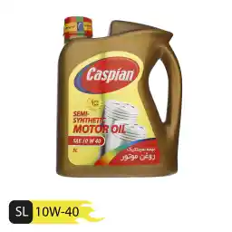 روغن موتور کاسپین مدل 10W-40 SL حجم 4 لیتر