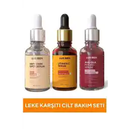 سرم دریاچه لوئیز بی ام + سرم آها بها + سرم ویتامین سی