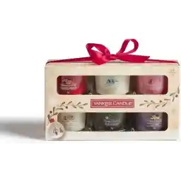 شمع یانکی - Snow Globe Wonderland 6 Filled Votive Gift Gift