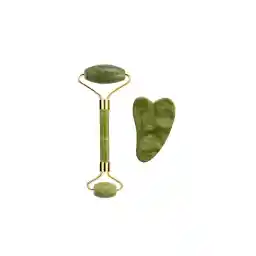 ابزار ماساژ 100% طبیعی سنگ جید و سنگ مراقبت از صورت Heart Gua Sha
