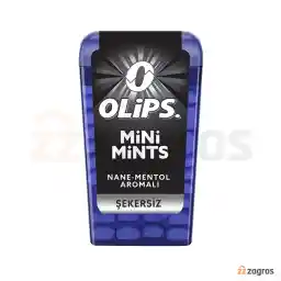 خوشبو کننده دهان بدون شکر اولیپس مدل Mini Mints با طعم نعناع و منتول 12.5 گرم