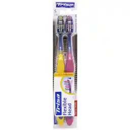 مسواک تریزا مدل Flexible Head با برس نرم بسته دو عددی