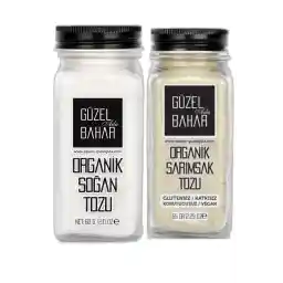 پودر سیر ارگانیک Güzel Ada Gıda – ست پودر پیاز 2 تایی