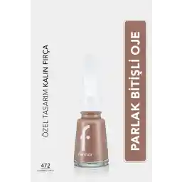 لاک ناخن براق مرواریدی فلورمار (برهنه) - مینا ناخن - 472 کارامل لاته - 8682536036221