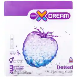 کاندوم ایکس دریم مدل Dotted بسته سه عددی
