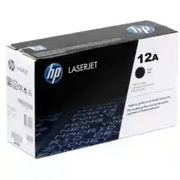 تونر طرح مشکی اچ پی مدل 12A HP 12A Black Toner تونر طرح مشکی اچ پی مدل 12A HP 12A Black Toner