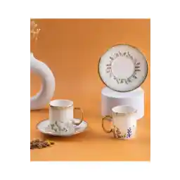 ست 2 نفره فنجان قهوه ترکی چینی اکسل my cute items