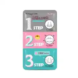 ماسک بینی بایو آکوا مدل 3 STEP وزن 20 گرم بسته 3 عددی