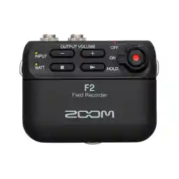 رکوردر پرتابل زوم Zoom F2 Portable Field Recorder رنگ مشکی