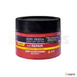 ماسک آبرسان و تقویت کننده مو جان فریدا مناسب موهای حساس و آسیب دیده 250 میل