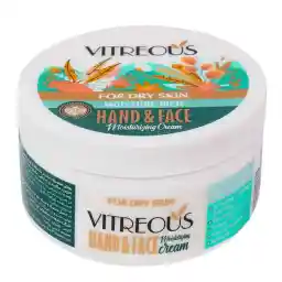 کرم مرطوب کننده ویتروس حاوی عصاره روغن بادام شیرین و اسکوالن مناسب پوست خشک حجم 150 میل