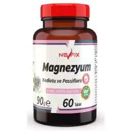 قرص نوفیکس منیزیم (کلرید، بیس گلیسینات، مالات، سیترات) 60 قرص والرین پاسی فلورا
