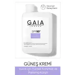 ضد آفتاب گایا لندن با محافظت بالا و ضد تابش 50spf Uva/uvb 100ml Ultra Protek برای بدن