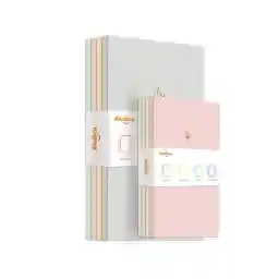 نوت بوک 8 تکه AKILLICA دفترچه یادداشت پاستیلی نرم