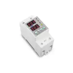 رله ولتاژ و جریان حفاظتی تکفاز TOMZN رله حفاظتی جریان و صاعقه ولتاژ بالا و رله 63a Tomzn