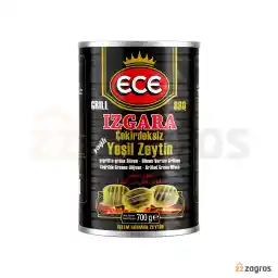 زیتون سبز بدون هسته کبابی Ece وزن 700 گرم