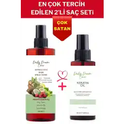 ست مراقبت از مو 2 تکه DAILY DREAM CARE با خاصیت اکستنشن سریع برای موهای بیش از حد آسیب دیده