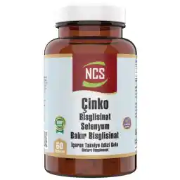 Ncs Zinc Copper 60 قرص سلنیوم