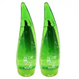 ژل ضد چروک سودا مدل آلوئه ورا حجم 250 میلی لیتر مجموعه 2 عددی