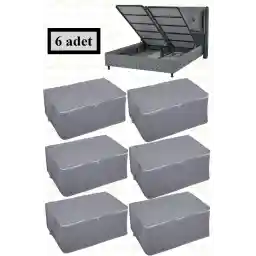 کیسه های 6 تکه لحاف دار زیر پایه NUTEX 60x40x22