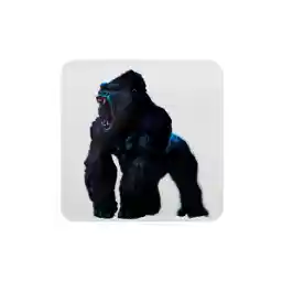 BlackBörk V1 Wild Gorilla - نیمکت سفید (پچ) با لوگوی 1 کد