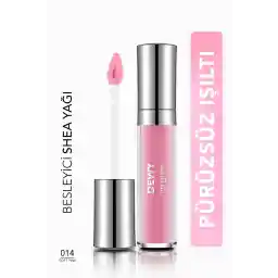 Flormar Besleyici Dudak Parlatıcısı (AÇIK PEMBE) - Dewy Lip Glaze - 014 Soft Pink - 8690604618767