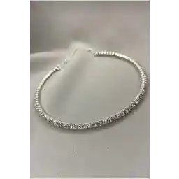 گردنبند نقره چوکر بدلیجات زنانه مونالیسا