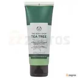 اسکراب پاک کننده صورت درخت چای (تی تری) بادی شاپ مناسب پوست های لک دار 100 میل