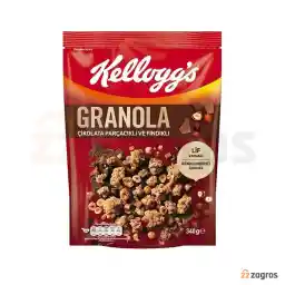 گرانولا کلاگز با تکه های شکلات و فندق 340 گرم