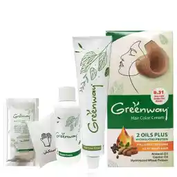 کیت رنگ موی گرین وی سری طلایی