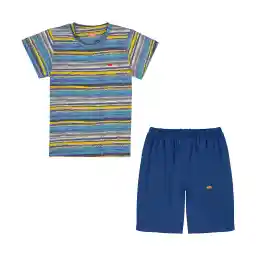 ست تی شرت و شلوارک پسرانه مادر مدل 419-70