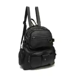 کوله پشتی چند چشم مشکی زنانه الیزا