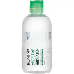 محلول پاک کننده آرایش صورت، چشم و لب رومینا مناسب مناسب پوست معمولی حجم 250 میل
