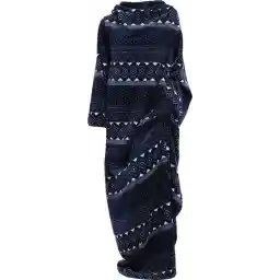 پتو Rebelle Snuggle - آبی - پشمی - تک سایز