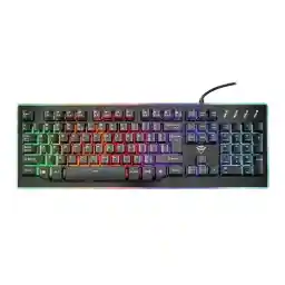 کیبورد گیمینگ تراست GXT 860 Thura Semi Mechanical Trust GXT 860 Thura Semi-Mechanical Wired Gaming Keyboard