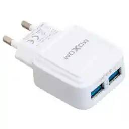 شارژر دیواری موکسوم مدل KH - 52 شارژر دیواری قابل استفاده برای انواع موبایل تبلت